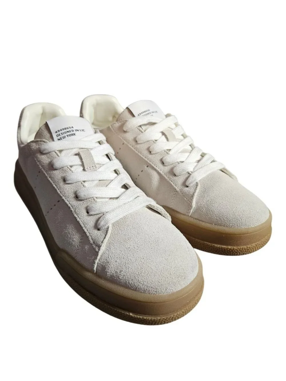 Steve Madden Strive Upper Suede Low Top Gum Sole Sneakers Women Size 9M - Picture 5 of 11
